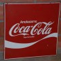 E 48. Grieks  Coca-Cola - alu met geplooide rand - 48 x 48cm (Small)